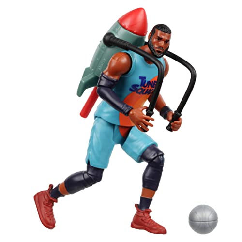 Moose Toys Space Jam: A New Legacy - Baller Action Figure - 5" Lebron James With Acme Rocket Pack 4000 #TOP7