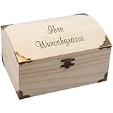 ✅ AUFBEWAHRUNGSKISTE: Bewahre in dieser kleinen Schatztruhe Deine ganz persönlichen Schätze auf: Erinnerungsfotos, Briefe, Postkarten und Souvenirs aus dem Traumurlaub. In der Schatztruhe mit Gravur sind Deine Erinnerungsstücke vor Staub geschützt und immer griffbereit.