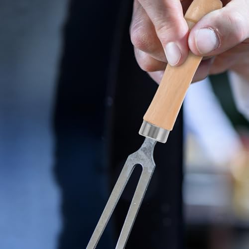 Mango de madera para tenedor de barbacoa ifundom con agarre estable 6