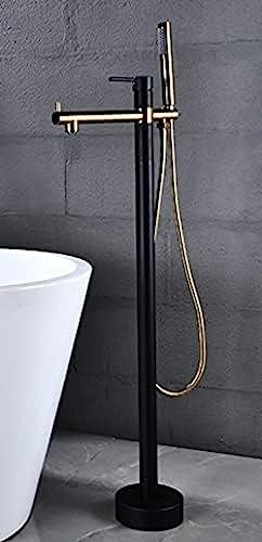 Ensemble de robinets de douche chromés noir mat pour votre espace bain