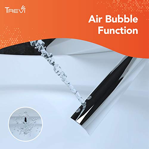 TREVI Bidet Toilet Seat, Elongated White Seat Sleek Design, Warm Air Dryer, Rear & Front Wash, Stainless Steel Nozzle, Nozzle Self-Cleaning, Nozzle Oscillation and Pulse, Korea Made AB210 TREVI Bidet Toilet Seat, Elongated White Seat Sleek Design, Warm Air Dryer, Rear & Front Wash, Stainless Steel Nozzle, Nozzle Self-Cleaning, Nozzle Oscillation and Pulse, Korea Made AB210