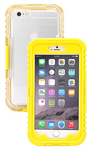 Trenro Impermeable Funda para iPhone 6 Plus – Amarillo