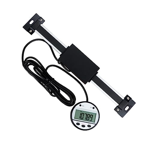 Machine-outil et capteur de déplacement linéaire LCD Mobestech avec règle de mesure