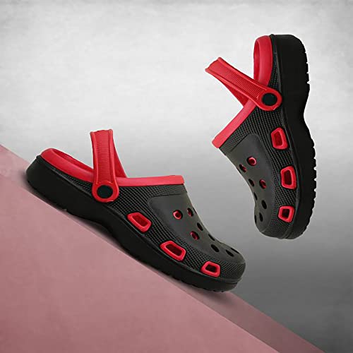 Image of Greentech Super Stylish Clogs for Men | Cushioned Clogs | Sandals with Adjustable Back Strap for Men I Light Weight
