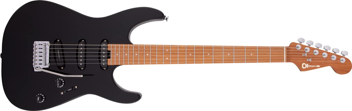 Amazon | Charvel Pro-Mod DK22 SSS 2PT CM, Gloss Black | エレキ