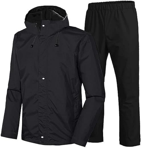 CAMISON Mens Elegantrix Waterproof Reversible Raincoat for Men