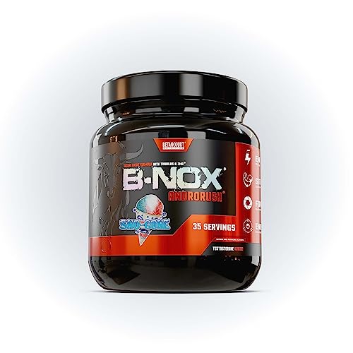 Betancourt Nutrition B-Nox Androrush Pre Workout With Creatine Blend | Bcaas & Beta Alanine | Nitric Oxide & Energy Boost | 35 Servings (Sno Cone) #TOP7