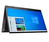 HP ENVY x360 15 Convertible Laptop: Integrierter Fingerabdruckleser, beleuchtete Tastatur, lange Akkulaufzeit, robustes und leichtes Metallgehäuse, integrierte Sicherheitsfeatures und USB C Anschluss