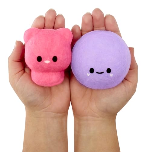 Fluffie Stuffiez Minis - Bonbons Ronds et Oursons en Gélatine - Mini Objets de Collection Souples...