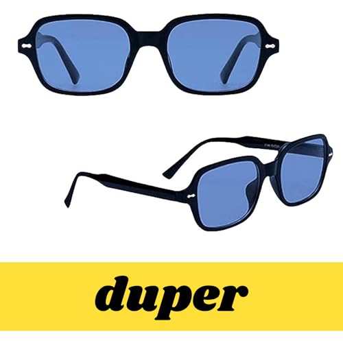 Duper 70s Retro Aviator Sunglasses - Blue Shades for Women2
