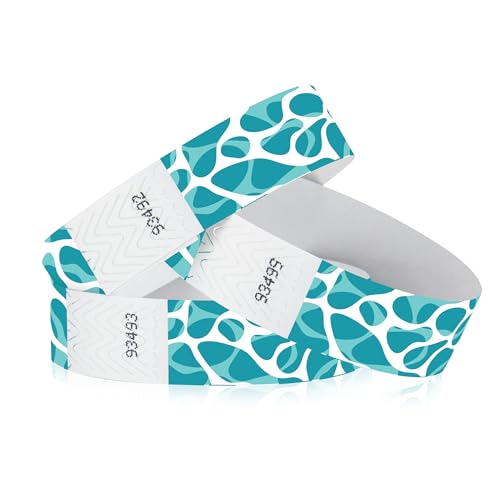 500 WristCo Swimming Pool Tyvek Wristbands for Events Security Cuts & Tamper-Proof Design to Prevent Reuse Premium-Grade Bracelets for Hospital & Medical ID Party & VIP Identification