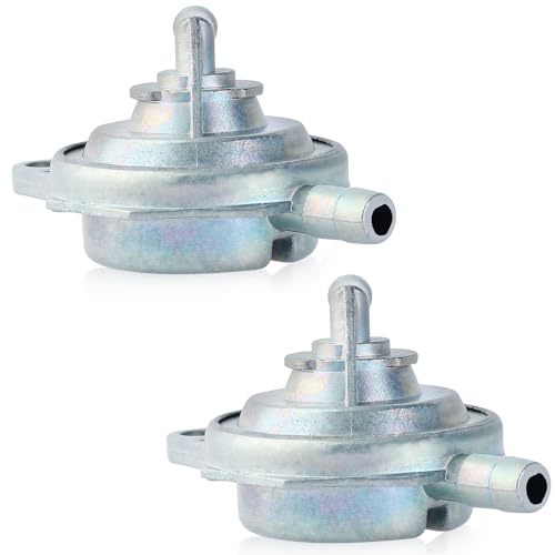 YOFMOO Pack of 2 Fuel Pump Gas Valve Carburetor Petcock Shut Off Switch Carb fit GY6 50cc 60cc 80cc 90cc 110cc 125cc 150cc 200cc 250cc Engine ATV Scooter Go Kart Moped Chinese Quad 2 P -  Z9135-YCA