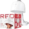 Red by Kiss 3000 Secador de Pelo Profesional de Campana de Cerámica Turmalina, 4 Ajustes de Calor para Hogar y Salón, Altura Ajustable, Tamaño Grande de Campana con Cobertura Extra (1875 Vatios) 2