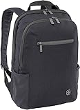 WENGER CityFriend Laptop-Rucksack, Notebook bis 16 Zoll, Tablet bis 12,9 Zoll, 19 l, Damen Herren, Business Uni Schule Reisen, Schwarz