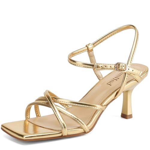 Women's Sandals Square Open Toe Kitten Heels