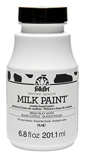 FolkArt Milk Paint in Assorted Colors (6.8 oz), 38904 Milky White