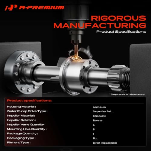 A-Premium Engine Water Pump (3.0L) Compatible with Ford, Mazda, Mercury by A-Premium - Used condition - Image 3