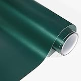 VINYL FROG Matte Metallic Adhesive Vinyl, 12' x6ft Dark Green Metallic Craft Permanent Vinyl Roll - Metallic Satin Adhesive Vinyl for Cricut Machine & Silhouette Cameo
