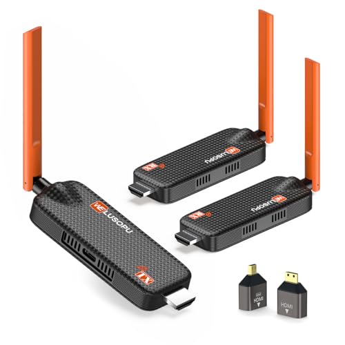 Wireless HDMI Transmitter & 2 Receivers