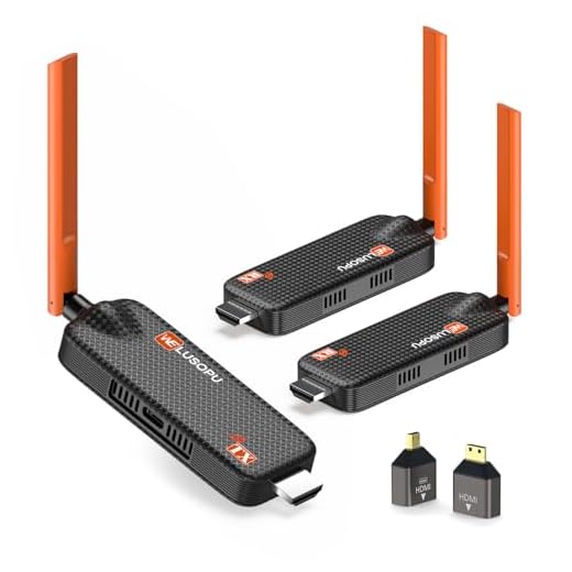 WELUSOPU Multi-Screen Wireless HDMI Splitter