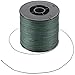 Ruitutedianzi 10X, 500M 100LB 0.5mm Super Strong Braided Fishing Line PE 4 Strands Color:Dark Green