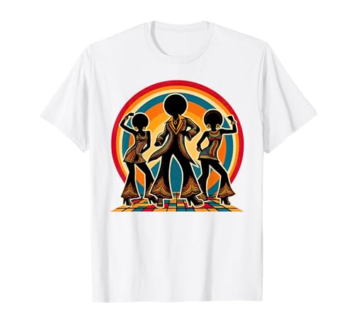 Musique rétro Afro Soul, Groove Dance, Funky Disco T-Shirt