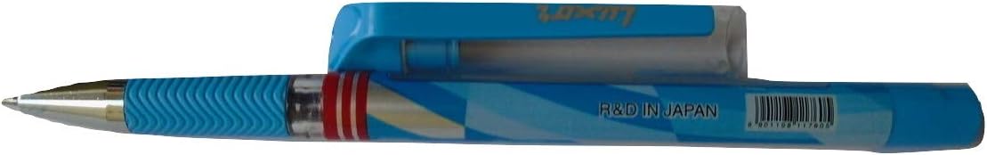 Luxor Gel One Ball Pen Pack of 20 (Blue)