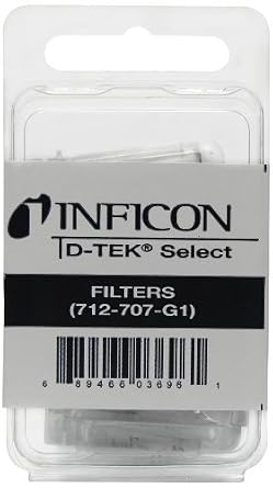 Inficon 712-707-G1 Replacement Filter Cartridges for D-TEK Stratus, D-TEK3 and D-TEK Select Refrigerant Leak Detector
