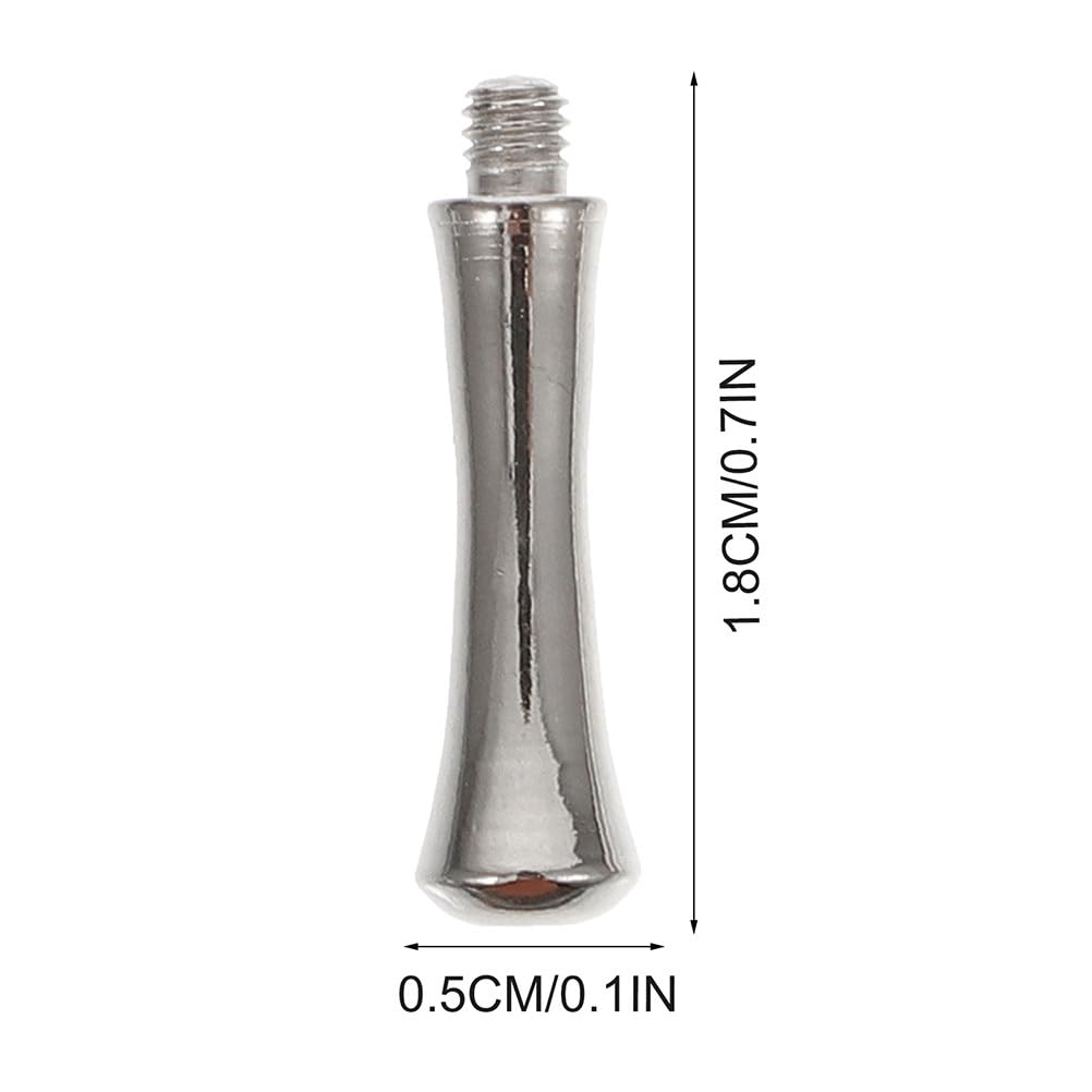 20Pcs hair Stainless steel Tail nail hairdressing shear finger rest Refer to scissor part finger rest for salon major dedicated decorate tool replace