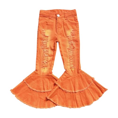 P0271 yawoo Orange Girl Jeans