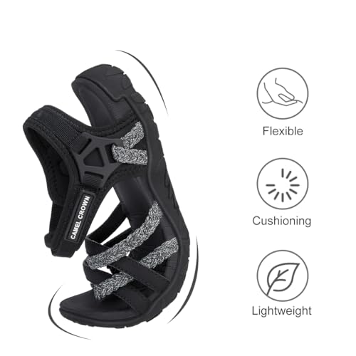 CAMEL CROWN Womens Waterproof Hiking Sandal Beach Sandals Comfortable for Walking Vacation Travel4