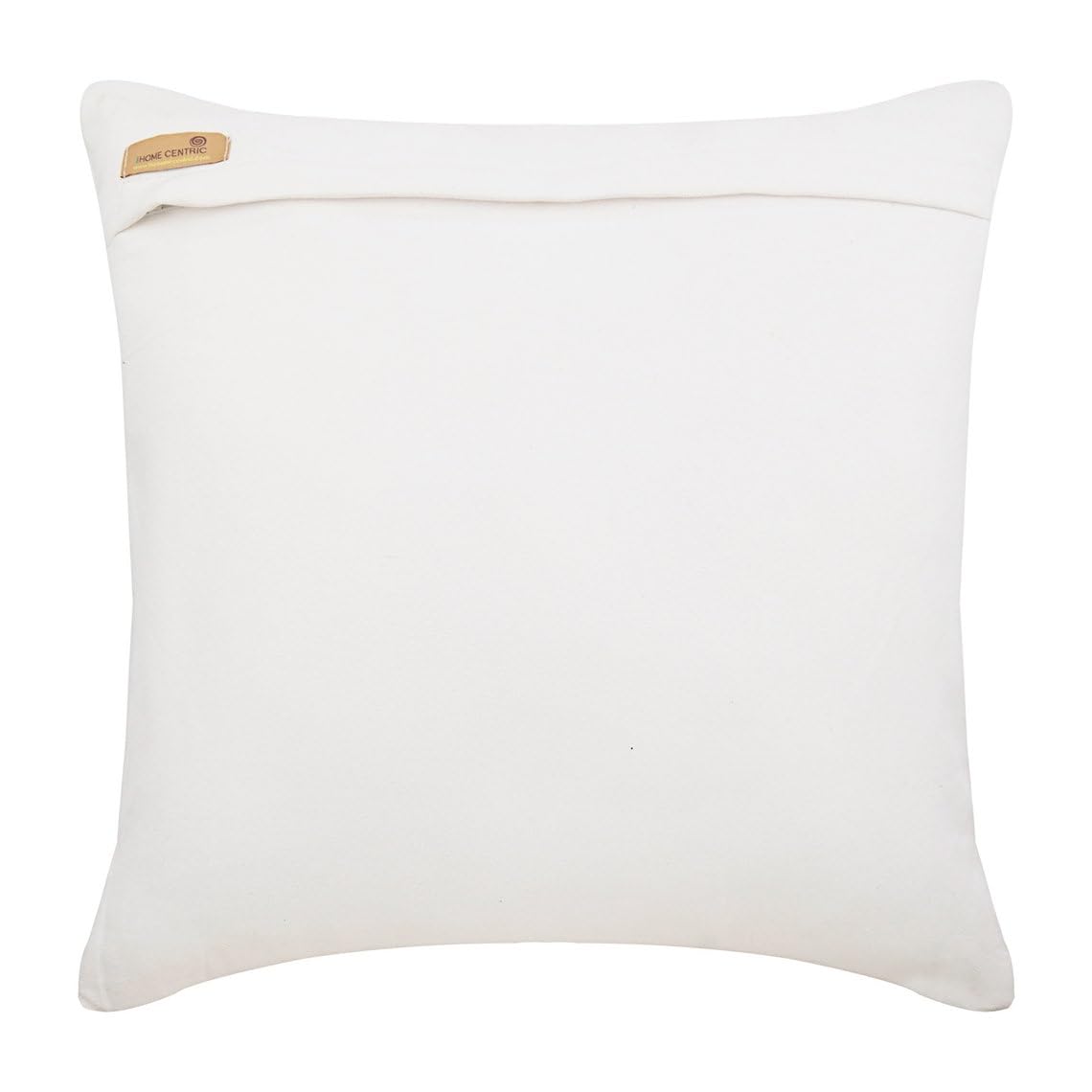 The HomeCentric 55x55 cm Fundas De Almohada Decorativa, Blanco Cubierta De Cojines Decorativos, Hoja De Fieltro Apliques Tema Tropical Fundas De Almohada, Gamuza sintética - Winter Leaves