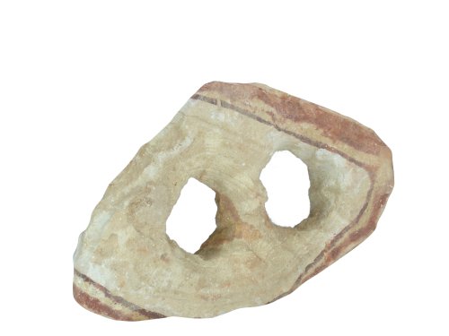 Elmato 10859 Regenbogenstein doppelt, Beige/Rosa, Stück