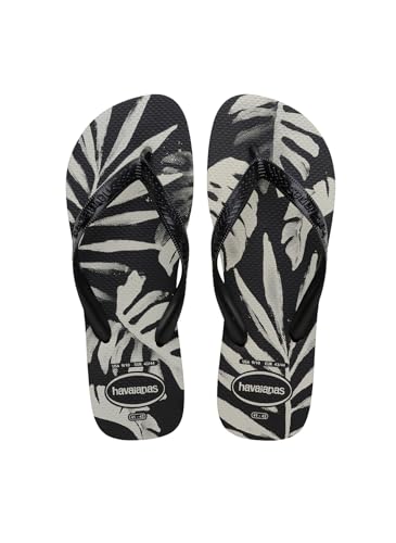 Havaianas Aloha, Infradito Uomo, Black, 41/42 EU