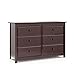 Stork Craft Kenton 6 Drawer Universal Dresser, Espresso