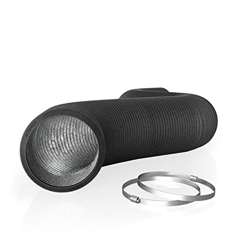 AC Infinity Flexible 12-Inch Aluminum Ducting, 25-Feet Long | Heavy-Duty Four-Layer Protection…