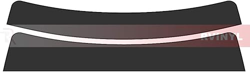 Vista 35 de Rvinyl Kit de tinte de ventana compatible con Honda Civic 2016-2021 (Coupe) - Kit de precorte delantero - 35%