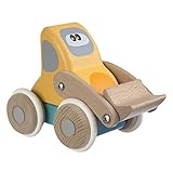 Dimensions : 8,5x11x10 cm Chicco - 00005134000000 - Jouet D\'éveil - Ma Petite Pelleteuse en Bois