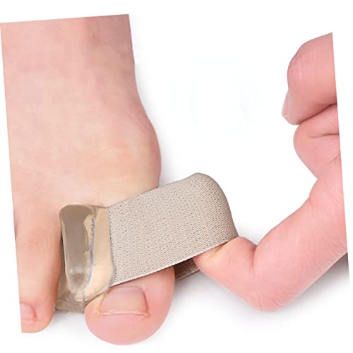 Beavorty 4 Pairs Foot Separator Tool Bunion Care Supplies for Men Comfortable Breathable Toe Straighteners for Foot Relief Reusable Fits Shoe Types