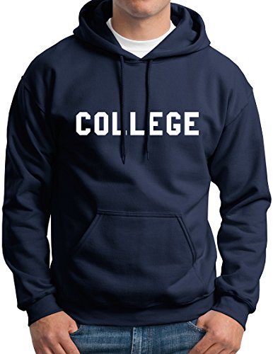 New York Fashion Police Mens College Hoodie Funny College Hooded Sweatshirt Navy XL