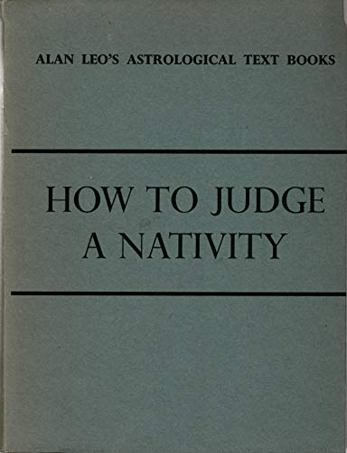 How to Judge a Nativity, Astrology for All Seri... B0046QA6WQ Book Cover