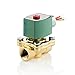 ASCO 8210G002-120/60,110/50 Brass Body Pilot Operated General Service Solenoid Valve, 1/2