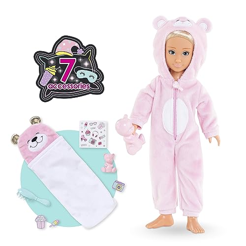 Coffret Poupée mannequin COROLLE GIRLS Valentine Pyjama Party - vue 3