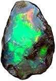 Dazzlegems Ultra Fire Opal Rough Gemstone, Raw Crystals Gemstone, Ethiopian Opal Rock, Jewelry Making Supplies, Chakra Healing, Energy Stone, Reiki, Meditation, Art-Crafts-Diy Stone,04.30Cts,