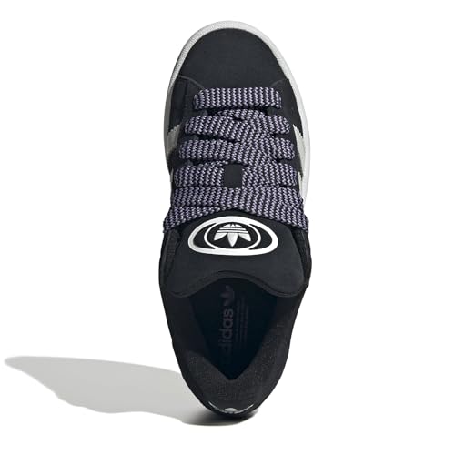 Image of adidas Campus 00S J Undefined's 3-Stripes 60S Retro Contrast Trainers (Black White, US 6.5)