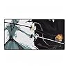 Anime Inspired Ichigo vs Ichigo Playmat, Shinigami Substitute Desk Mat Gaming Mouse Pad