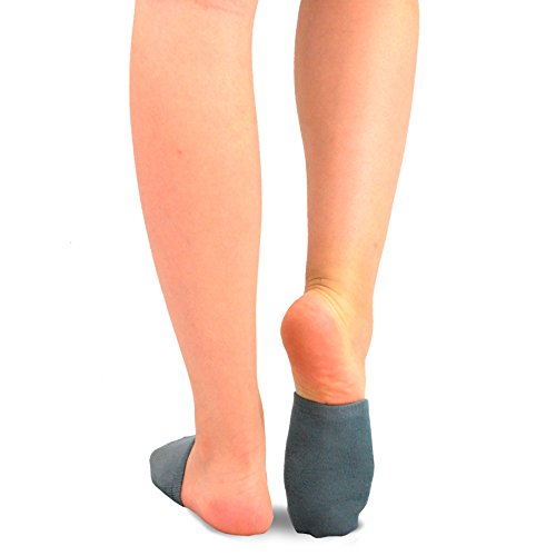 Image of Fashion Liner Toe Topper Socks for Women Invisible Hidden Half Socks Good for Sandal or Dress Shoes 5-Pairs