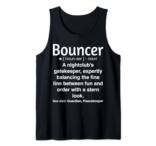 Buttafuori divertenti Canotta