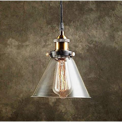 COCOL Modern glass shades with ceiling lights and contemporary and retro design elements, COCOL's unique industrial cone chandeliers create the perfect atmosphere for the bar restaurant coffee shop an Cover