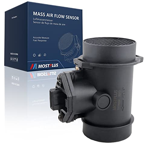MOSTPLUS Direct Replacement Mass Air Flow Sensor Meter MAF Compatible for Kia Sephia Spectra Sportage Saab 900 0K01113210B